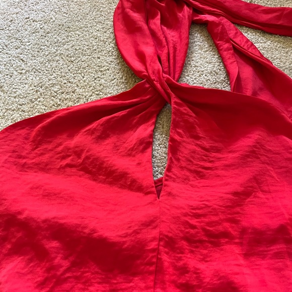 Glam Keyhole Red Halter NWT Large - Picture 11 of 11